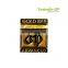 Hot deisgn gold bar metal badge/metal pin badge in gold plating