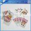 Custom design printed paper cards poker