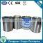 1 gallon custom printed round oil tin can