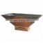 Portable and detachable rust resisting steel gold pan