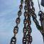 zhoushan anchor chain stocks 76mm anchor chain with Lr nk bv kr certificate