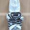 Pet Hoodie Cat Match Owner and Dog Parent-child Dog Pet Clothes black and white stripe