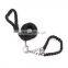 Cheap braided leather dog collars and leashes nylon pet leash