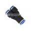 pneumatic tube joint PW fitting Y type 6mm 8mm 10mm 12mm