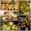 Fairy Lights waterproof Wire LED String Lights Christmas Garland Indoor New Year Decoration Battery Powered