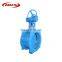 ductile cast iron 6 inch resilient seated double eccentric flanged butterfly price