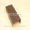 Big size design extruded vinyl u shape profile