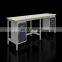 Standard And Durable Three Person Dental Lab Workstation Island Chemical Lab Bench Price