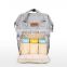 Portable multi function mom backpack waterproof mummy baby carry personalized diaper bags
