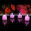 Flickering flameless moving wick LED candle SNL007