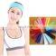 Private label colorful Cotton Sport Headbands