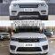 for Range Rover Sport L494 2013-2017 General Edition Upgrade Convert SVR model body kit big surround