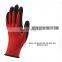 Rough Sandy Nitrile Coated Work Gloves 13Gauge Polyester Nitrile Firm Grip Safety Gloves Oil Resistance Car Maintenance Gloves