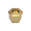 western style gold cylinder porcelain ceramic material candle holder with box