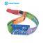 Amusement park NTAG216 Tag RFID Transponder  HF NFC  Woven Wristbands