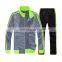 Custom Brand Wholesale Mens New Design Stripe Soccer Jacket Blank Tracksuit Set plus size mens clothes