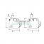 Hot Sale D Shape Stair Railing Glass Holder Fittings Stainless Steel Staircase Glass Clamp
