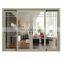 Aluminum frame sliding interior glass door for bedroom