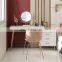 wholesale modern gold rotatable decorative desk table vanity makeup mirror salon mirrors for bedroom