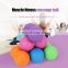 2021 Factory Sport Fitness Rubber Lacrosse Gym Ball Deep Muscle Massage Silicone Hockey Bouncy Ball Lacrosse Balls