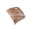for 2017-2021 Tesla Model 3 Rear exhaust vent frame ABS pear wood grain 1-piece set