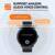 2022 Tuya Smartwatch Support Amazon Alexa Build-In Full Touch Round Smart Watch