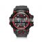 V6 D006 Military Sports Wrist Watch Alarm Dual Time Multiple Time Zone Details Quartz LED Digital Watches Shopping For Man Men