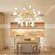 Glass Firefly LED Pendant Lamps Branch Tree LED Chandelier Lighting Modern Luxury Firefly Led Chandelier Lights