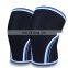 Customized Logo weightlifting compression neoprene 7mm knee sleeve