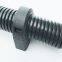 Corrugated pipe round fixed support