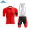 Cycling Team sling Short-sleeved Men And Women Cycling sublimation  Jersey Suit Summer Road Cycling Wear