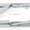 K Design Decorative White Powder Coated Folding  Mounted Support Wall Hanging Bracket
