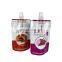 Filling Machine 250Ml Drink Freezer Stand Up Pouch With Spout