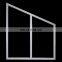 YY modern designed Australia standard aluminum double glazed fixed window for hotel or apartment use