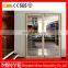 Soundproof double glass aluminium sliding door pictures , aluminum sliding door for living room , glass sliding door price