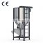 The Fine Quality Stainless Steel Primary Color Vertical Batch Rotating feed 50kg mixer pellets plastic granules material