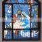 Custom Texture Architectural Church Windows Transparent Tiffany Stained Glass Panels Wholesale Decoration Art Glass