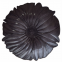 Wholesale Sunflower Charger Glass Plate For Event Party And Banquet Dining