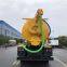 Suction Sewage Cleaning Truck Dongfeng Sewage Suction Truck Road Dust Cleaning Machine