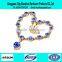 popular blue jewelry charm bracelet for woman
