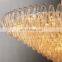 Luxury vintage Chiara round crystal metal chandelier for home hotel ceiling hanging lighting