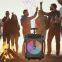 ZQS12110 30W power wireless OEM single 12-inch speaker  bluetooth speaker with colorful lights