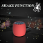 Mini Wireless Loud Music Super Bass Stereo Audio Sound Box Speakers with Shake Function Full Range Portable BT Speakers