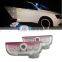 China Car Accessory Manufacture, For Touran 10-12 LED Laser Projector Logo Ghost Shadow Light, Car Welcome Door Logo Light
