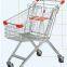 Carrito de compra plegable de nuevo tipo de 80L para supermercados y tiendas de comestibles