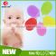 New product !Safe use Soft fancy Silicone washing hair brush for baby