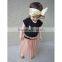 2016 Ins Hot Sale Baby Girl Summer Children Clothing Swan Tutu Dress Mesh Tulle Dress