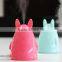 2016 New Creative Rabbit USB humidifier home office mute mini-car Decoration car air purifier