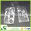 Clear plastic clamshell blister packaging box