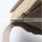 Design magazine table tempered wooden top coffee table